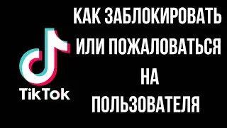 Как Заблокировать Пользователя в Тик Токе или Пожаловаться на Него | Новый Способ!