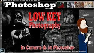 Low Key Photography in Photoshop (How to capture in camera & how to fake it in Photoshop) Easy!