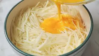 감자와 계란으로 이렇게 만들어 보셨어요? 쉽고 정말 맛있어요! Potato and Egg Recipe