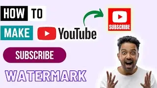 How To Make A YouTube Branding Watermark 2023 | YouTube Branding Watermark