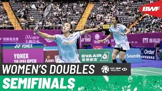 YONEX Taipei Open 2024 | Kanlaha/Muenwong (THA) [3] vs. Kusuma/Pratiwi (INA) [2] | SF