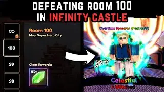 BEATING ROOM 100 IN INFINITY CASTLE + GLITCHED NANAMI! | ANIME LAST STAND