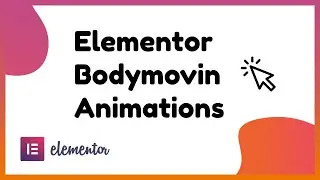 Elementor Animations with Bodymovin