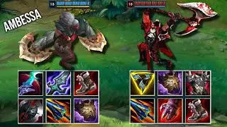 AMBESSA vs DARIUS FULL BUILD FIGHTS & Best Moments!