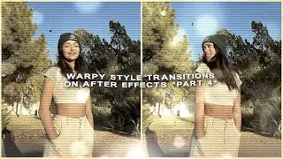 warpy style transitions on after effects part 4 | klqvsluv