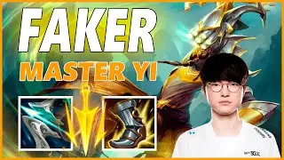 ⚡FAKER MASTER YI JUNGLE GAMEPLAY⚡SEASON 12 LEAGUE OF LEGENDS