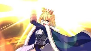 【FGO】Altria Pendragon (Saber) 2nd Animation Renewal Demonstration【Fate/Grand Order】