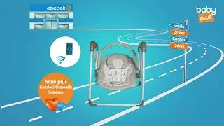 ebebek Kalitesini Takip Et! |  baby plus Comfort Otomatik Salıncak