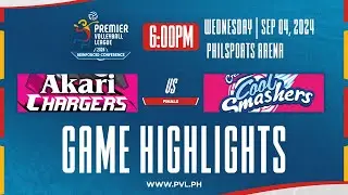 ⚡️AKA vs. 🍦CCS - Highlights | Final | 2024 PVL Reinforced Conference