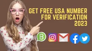 How Get Free USA 🇺🇲 Number For WhatsApp Verification 2023 || Free US WhatsApp Number 2023