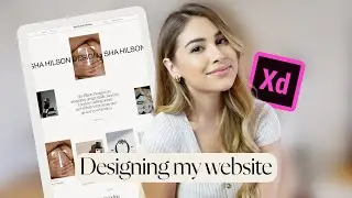 Redesign my website with me in Adobe XD