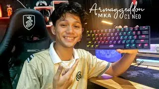 SYOK WOO MAIN GAME GUNA KEYBOARD NI ! Armaggeddon MKA 1C NEO