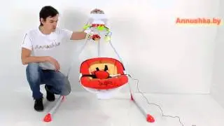 Детские электронные качели Caretero Bugies