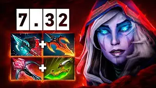 НОВАЯ ДРОВКА  ОТ Timado - Drow Ranger 7.32b Dota 2