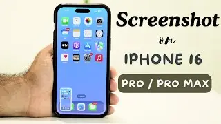 iPhone 16 Pro & iPhone 16 Pro Max : How to Screenshot