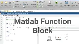 Simulink Tutorial - 17 - Mat Function in Simulink | If elseif else