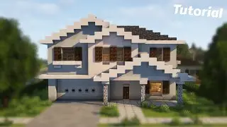 Minecraft: Suburban House Tutorial (#19)