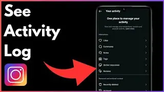 How To See Instagram Activity Log | Simple Method (2024)