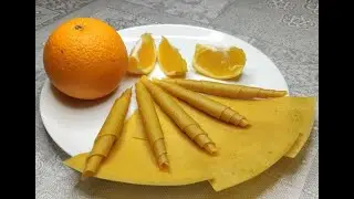 Апельсиновая пастила без горечи. Лучший рецепт!