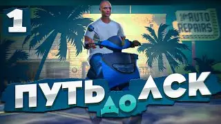 ПУТЬ до ЛСК НА GTA 5 RP REDWOOD #1 - С  НУЛЯ И БЕЗ ДОНАТА ГТА 5 РП ( промокод: qqdewerro )