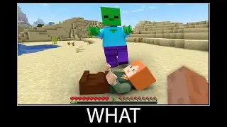 Minecraft wait what meme part 333 realistic minecraft Lego Alex and Steve