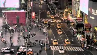 New York at Night Ambient Traffic Noise ( 1 Hour )