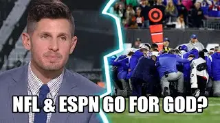 Inspiring: Dan Orlovsky Prays For Damar Hamlin Live On ESPN Broadcast