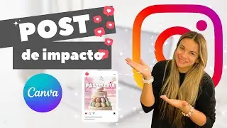 🤩Cómo Diseñar POSTS con CANVA Ep.8/ Tutorial CANVA