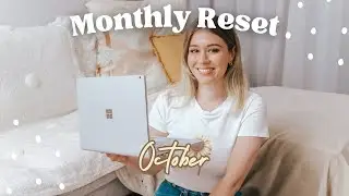 OCTOBER MONTHLY RESET | Reflection, Content Trips & Goal Setting