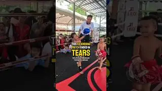 This Kickboxing Fight Ended In Tears…