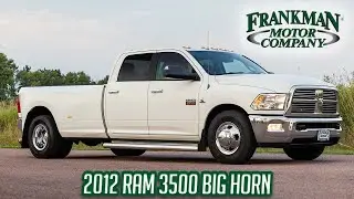 2012 Ram 3500 Big Horn DRW | Cummins 6.7L Turbo Diesel | Only 59K Miles! - Frankman Motor Co.