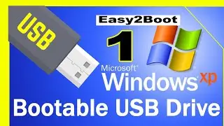 Preparar USB BOOTEABLE con Windows Xp, 7, 8.1, 10 🧐 Opcion #1 😲 Easy2Boot