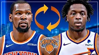 INSANE MOCK TRADE! Knicks TRADE OG Anunoby & Mitchell Robinson For Kevin Durant... | Knicks News