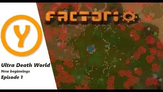 Factorio Extreme Death World - Island Conquest Edition - New Beginnings - Episode 1