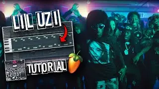 HOW TO MAKE LIL UZI VERT x JERSEY TYPE BEATS??! (fl studio tutorial)