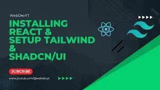 How to set up react with tailwind css & shadcn-ui 🛠️ | Step-by-Step Tutorial #react #tailwindcss