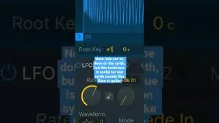 Adding modulation to an #808 sample using a LFO #shorts #musicproducer #logicprox #beatmaker #synth