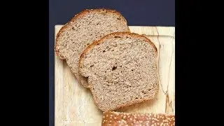 How To Make Brown Bread For Weight Loss -  WHOLE GRAIN BREAD RECIPE brown bread  which is healthier?