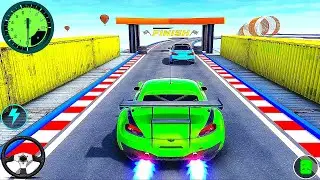 Stunt Driving Games: Mega Ramp - GT Impossible Sport Car Racing 3D 2024 - Android GamePlay