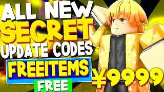 ALL NEW *SECRET* UPDATE CODES in DEMON SLAYER RPG 2 CODES! (Roblox Demon Slayer RPG 2 Codes)