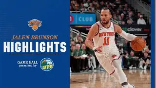 Jalen Brunson drops 43-point masterpiece at Bucks | April 7th, 2024