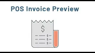 Preview An Invoice Before Downloading  | Point of Sales Preview Invoice Odoo Apps