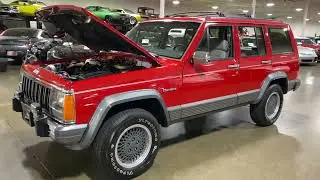 1994 Jeep Cherokee in Red