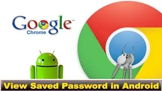 How to find saved passwords on google chrome in android