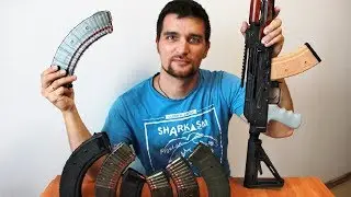 Рукоять и ПРОЗРАЧНЫЕ магазины для АК! Тюнинг Калаша