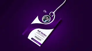 Professional Id Card Design in Adobe Photoshop