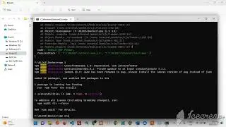 Node js tutorial| Create node app using cmd