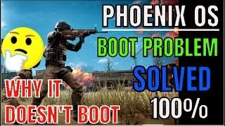 how to solve #phoenix os #boot problem ll #phoenix os does not start ll by  borntoplaygames