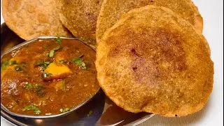 हलवाई स्टाइल बेड़मी पूरी - दाल भरी और एकदम खस्ता | Halwai Style Bedmi Poori recipe |Urad Dal Poori