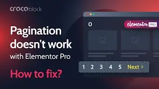 Pagination Is Not Working: Elementor Pro Archive Products Returns a 0 | TroubleShoot